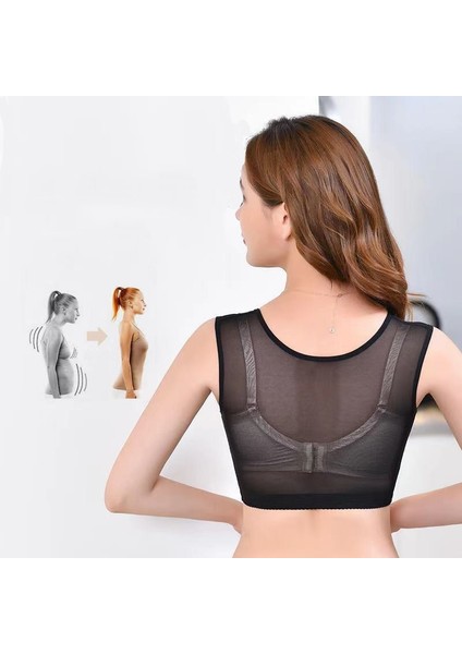 Siyah S Spor Sutyeni Vücut Şekillendirici Korse Kadın Göğüs Duruş Düzeltici Kemer Geri Omuz Desteği Sağlık Için Brace Duruş Düzeltme (Yurt Dışından) fırsatları