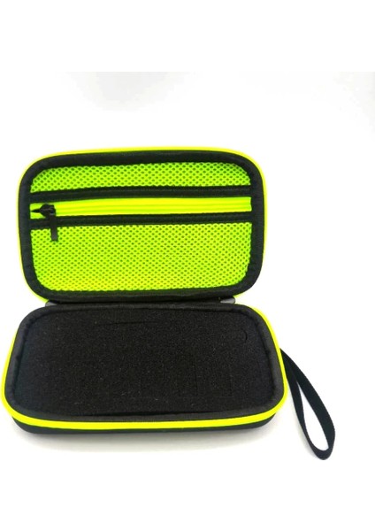 Yeşil Fermuar 2022 Philips Için Uygun Tek Bıçaklı Siyah Jilet Saklama Çantası Hard Case Seyahat Çantası Koruyucu Çanta Tıraş Makinesi Jilet Tutucu Saklama Çantası (Yurt Dışından) fırsatları