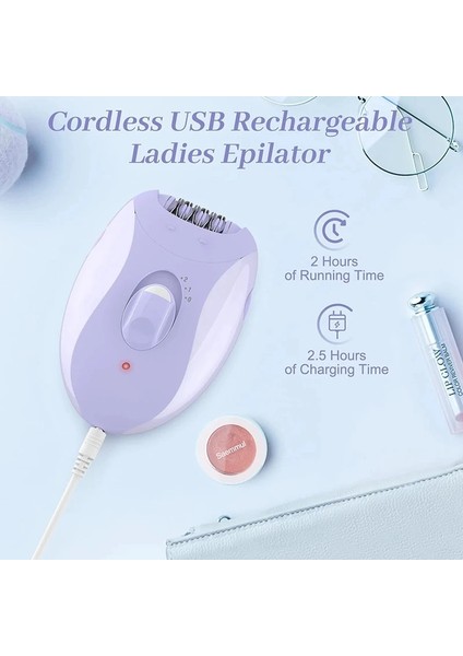 KM189B Kutusu Kemei 4in1 Kadın Epilatör Elektrikli Tıraş Makinesi Yüz Vücut Epilasyon Bayan Bacak Bikini Giyotin Saç Çıkarıcı Koltuk Altları Şarj Edilebilir (Yurt Dışından) indirimleri