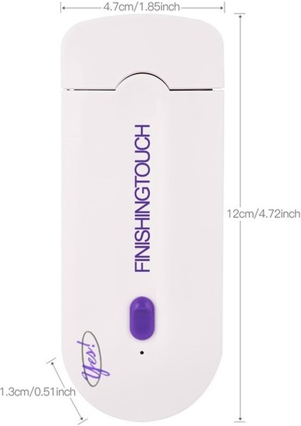 TM23 2 Ini 1 Epilatör Kadınlar Için Ağrısız Saç Çıkarıcı Epilatör Bikini Giyotin USB Şarj Edilebilir Bayan Tıraş Makinesi Epilasyon Aracı Mavi Işık (Yurt Dışından)