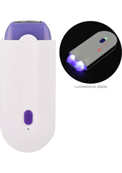 TM23 2 Ini 1 Epilatör Kadınlar Için Ağrısız Saç Çıkarıcı Epilatör Bikini Giyotin USB Şarj Edilebilir Bayan Tıraş Makinesi Epilasyon Aracı Mavi Işık (Yurt Dışından) fiyatları