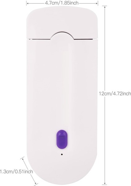 TM23 2 Ini 1 Epilatör Kadınlar Için Ağrısız Saç Çıkarıcı Epilatör Bikini Giyotin USB Şarj Edilebilir Bayan Tıraş Makinesi Epilasyon Aracı Mavi Işık (Yurt Dışından) modelleri