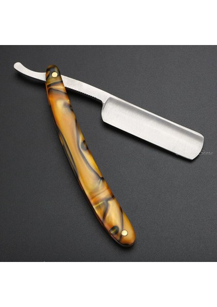 Sarı Saplı 1 Adet Eski Moda Alman Karbon Çelik Katlanır Tıraş Bıçağı Keskin Kullanıma Hazır Reçine Kolu Profesyonel Berber Dükkanı Tıraş Makinesi (Yurt Dışından) modelleri