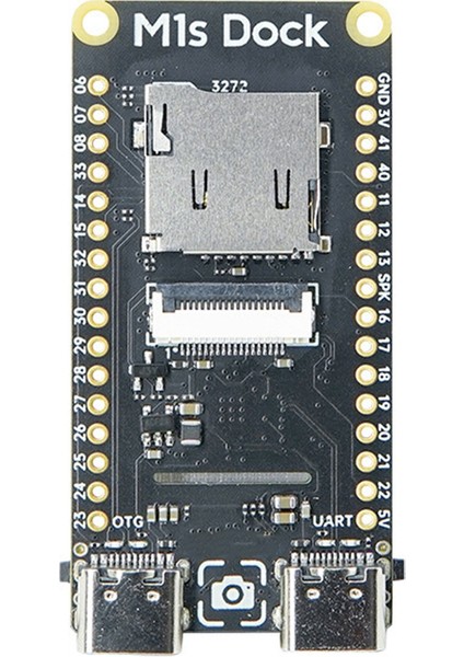 M1S DOCK+M1S Modülü+1.69 Inç Dokunmatik Ekran+2mp Kamera Kiti Aı+Iot Tinyml Rısc-V Linux Kartı Için (Yurt Dışından)