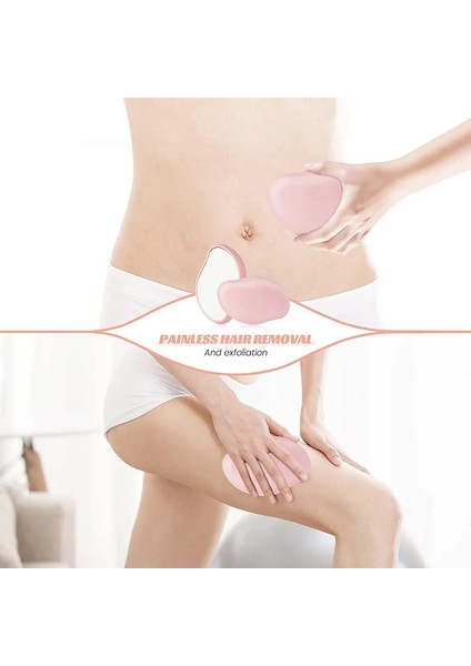 Gümüş Kristal Saç Silgi Yeniden Kullanılabilir Kristal Saç Çıkarıcı Sihirli Ağrısız Eksfoliasyon Epilasyon Aracı Saç Silgi Kadın ve Erkek Için (Yurt Dışından) modelleri