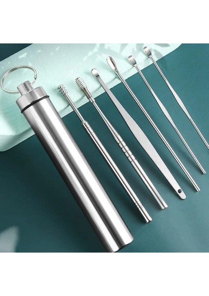 8 Adet Metal Kasa 6 Adet Paslanmaz Çelik Kulak Toplama Alet Seti Kulak Kiri Sökücü Temizleyici Kulak Temizleme Kaşığı Koruyucu Kulak Seçici Organizatör Çantası ile (Yurt Dışından) modelleri