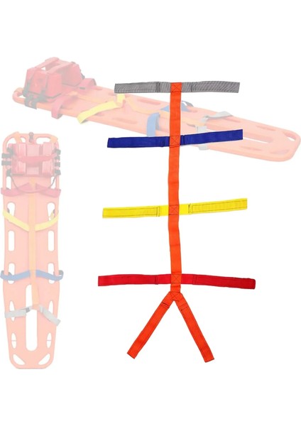 Stil A Örümcek Kayışı Spinal Fiksasyon Kişisel Immobilizasyon Ems Bant Cihazı Omurga Tahtası Cihazı Için Ayarlanabilir Cerrahi Ilk Yardım Bandı (Yurt Dışından)