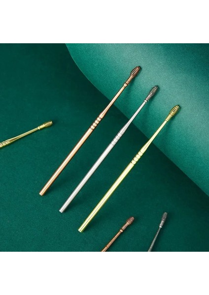 Renkli Titanyum Paslanmaz Çelik Kulak Kiri Toplayıcılar Earpick Balmumu Sökücü Küret Kulak Temizleme Çubuğu Temizleyici Kulak Temizleyici Kaşık Bakımı Kulak Temizleme Aracı Sağlık (Yurt Dışından)