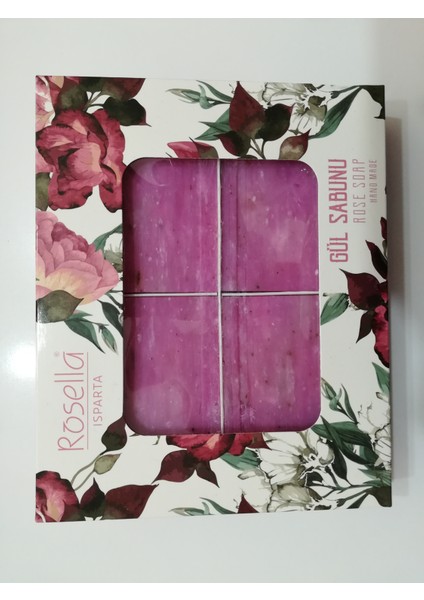 4'lü Gül Sabunu - 320 gr