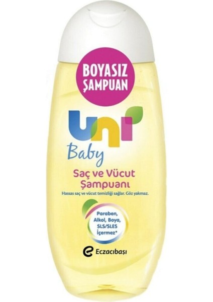 Uni Baby Saç ve Vücut Şampuanı 200ML