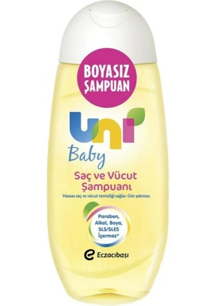 Uni Baby Saç ve Vücut Şampuanı 200ML