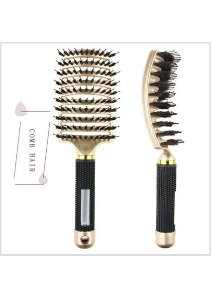 Açık Mavi Kadın Saç Derisi Masaj Tarak Kıl ve Naylon Saç Fırçası Islak Kıvırcık Detangle Saç Fırçası Salon Kuaförlük Şekillendirici Araçları (Yurt Dışından) indirimleri