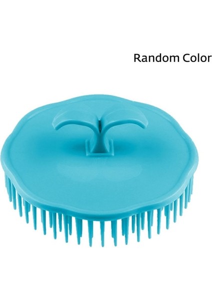 01 Şampuan Fırçası Yetişkin Saç Derisi Masaj Fırçası Erkekler ve Kadınlar Yumuşak Tutkal Banyo Şampuanı Tarak Uzun Saç Yıkama Saç Derisi Baş Masajı (Yurt Dışından)