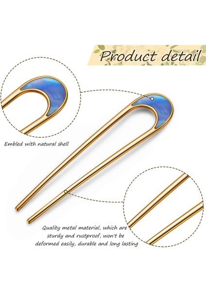 Sku 01 Metal U Şekilli Saç Tokası Altın ve Gümüş Saç Çatal U Fransız Saç Çubukları Chignon Pimleri Saç Çubukları Çörekler Saç Aksesuarları (Yurt Dışından) modelleri