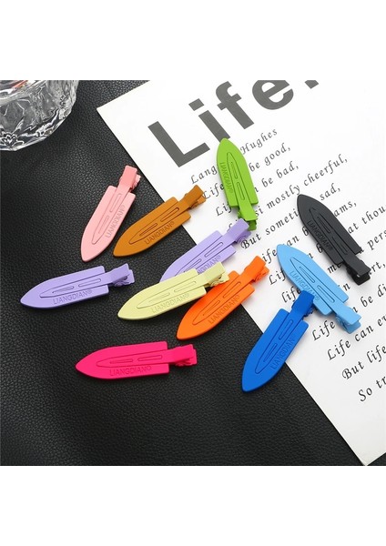 12 2 Adet Hiçbir Bükülme Dikişsiz Saç Klipleri Yan Patlama Düzeltme Saçak Barrette Makyaj Yıkama Yüz Aksesuarları Kadın Kızlar Şekillendirici Tokalar (Yurt Dışından) indirimleri