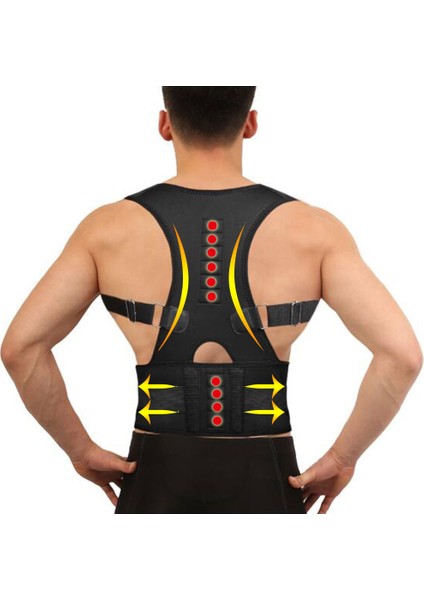 Mavi Xxl Manyetik Duruş Düzeltici Kadın Erkek Ortopedik Korse Sırt Desteği Kemer Ağrısı Geri Brace Destek Kemer Mıknatıslar Terapi B002 (Yurt Dışından) fiyatları