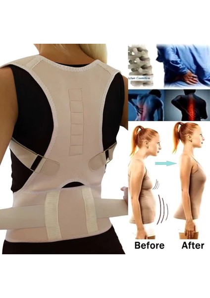 Mavi Xxl Manyetik Duruş Düzeltici Kadın Erkek Ortopedik Korse Sırt Desteği Kemer Ağrısı Geri Brace Destek Kemer Mıknatıslar Terapi B002 (Yurt Dışından) indirimleri