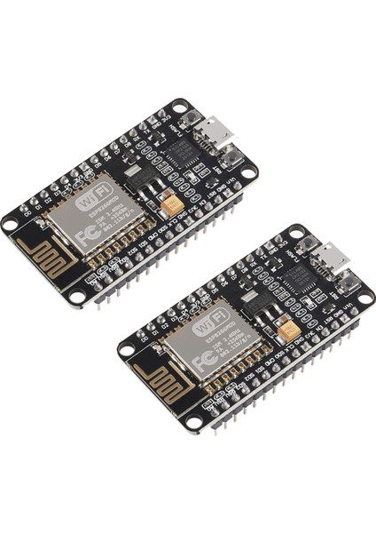 2 Adet ESP8266 Nodemcu CP2102 ESP-12E Wifi Modülü Nesnelerin Interneti Geliştirme Kurulu Ide/micropython Için Çalışır (Yurt Dışından)