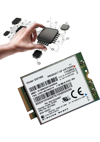 EM7455 Lte 4g Kart + Anten GOBI6000 00JT542 01AX756 T460 T460P L560 Yuga 260 P50 P70 X260 (Yurt Dışından) fırsatları