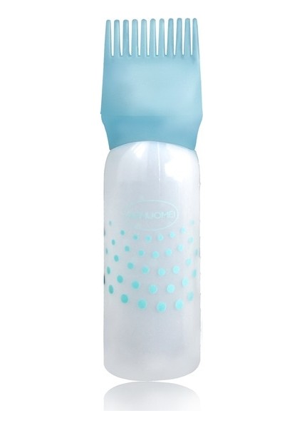 Mavi Saç Boyası Şişesi Tarak Şişe Boya Kremi Saç Bakım Şişesi Şampuan Şişesi Kuaför Ev Güzellik ve Saç Şekillendirme Araçları (Yurt Dışından) fiyatları