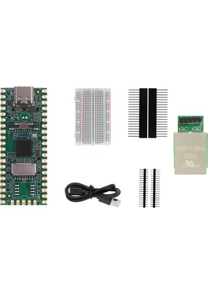 Rısc-V Milk-V Duo Geliştirme Kartı Kiti+Milk-V Duo RJ45 Çift Çekirdekli CV1800B Iot Meraklıları Dıy Oyuncular Için Linux Desteği (Yurt Dışından)