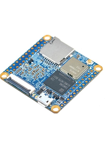 Nanopi Neo Hava Geliştirme Kartı Kiti H3 512MB+8GB Emmc Wifi+Bluetooth Run Ubuntucore Mini Iot Geliştirme Kartı (Abd Tak) (Yurt Dışından)