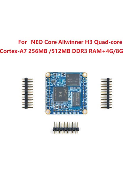 Nanopi Için Neo Çekirdek Allwinner H3 Çekirdek 256 MB Ddr3 Ram + 4g Emcc Mini Çekirdek Kurulu Iot Ubuntucore Geliştirme Kurulu (Yurt Dışından)