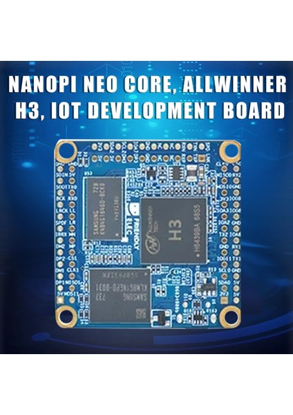 Nanopi Için Neo Çekirdek Allwinner H3 Çekirdek 256 MB Ddr3 Ram + 4g Emcc Mini Çekirdek Kurulu Iot Ubuntucore Geliştirme Kurulu (Yurt Dışından)