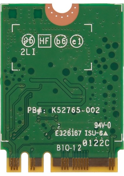 AX210NGW Wifi Kartı + Anten Wıfı 6e Bluetooth 5.2 2.4ghz 5ghz 3000MBPS M.2 Kablosuz Adaptör 802.11AX Ağ Kartı (Yurt Dışından)