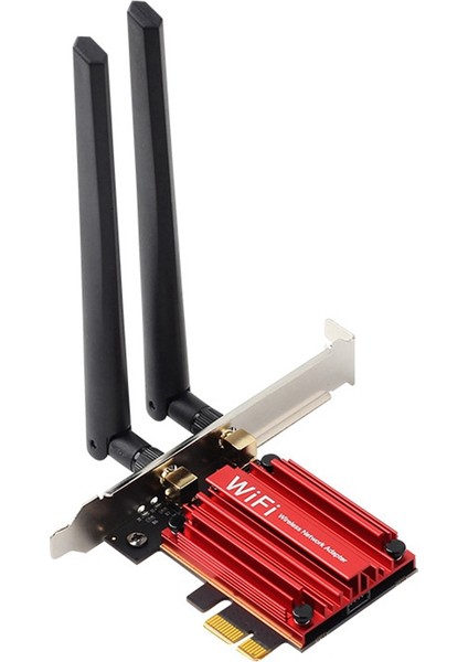 Wi-Fi 6e 5374MBPS AX210 Bluetooth5.2 802.11AX 2.4g/5g/6ghz Kablosuz Pcıe Adaptörü Ağ Wifi Kart Desteği WIN10/11 (Yurt Dışından)