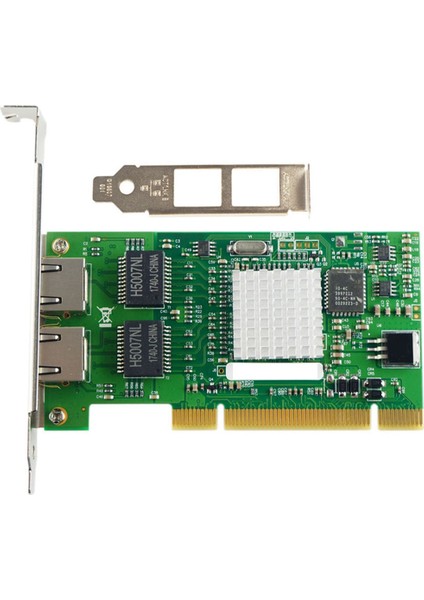 Yonga Seti 82546 Çift Bağlantı Noktalı Gigabit 8492MT Pcı Sunucu Ağ Kartı 1000 M RJ45 Nıc Ethernet Masaüstü Adaptörü (Yurt Dışından)