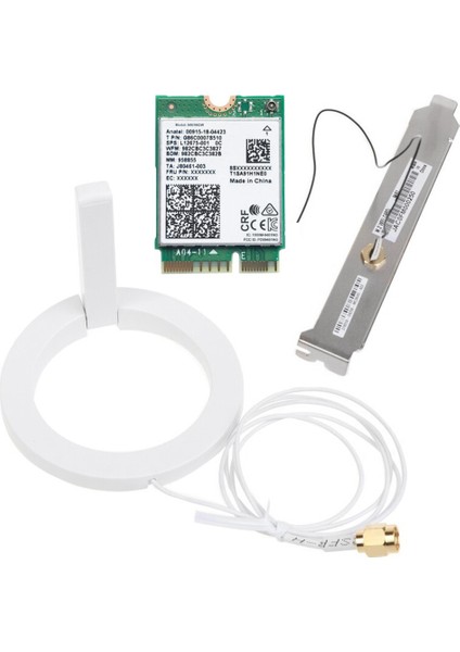9461NGW Wifi Kartı + Bölme + Anten Kiti Ac 9461 2.4g/5g 802.11AC M2 Anahtar E Cnvı Bluetooth 5.0 Kablosuz Adaptör (Yurt Dışından) modelleri