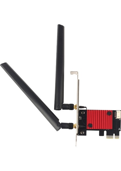 2974 Mbps Wıfı6 AX200 Pcı-E Kablosuz Wifi Adaptörü 2.4g 5 Ghz Çift Bant Ağ Kartı Bluetooth 5.2 Masaüstü Ağ Kartı (Yurt Dışından)