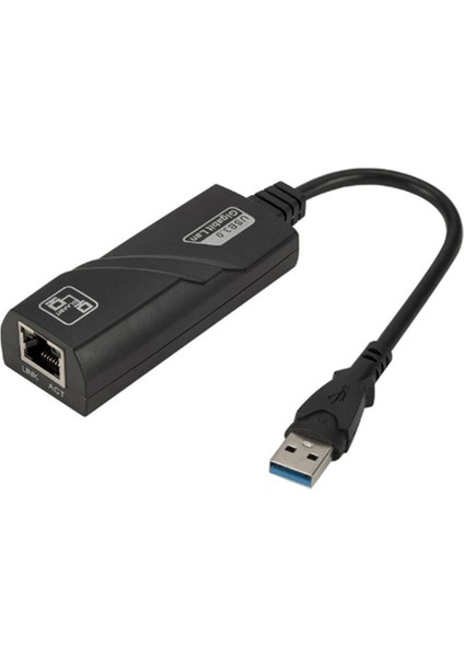 USB 3.0 Gigabit Lan Kartı USB Ethernet Adaptörü Android Tv Dizüstü Masaüstü Için 1000 Mbps Ağ Kartı (Yurt Dışından)