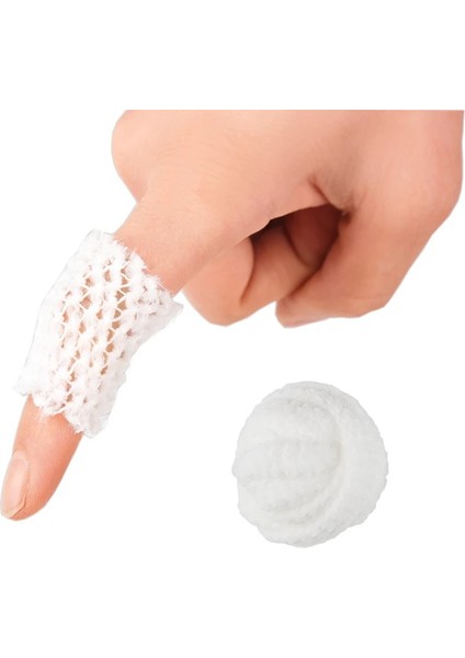 15MM 2m/rulo Gerilebilir Tıbbi Hemşirelik Acil Yardım Gazlı Bez Elastik Net Yara Pansuman Bandajı Kafa Dirsek Ayak Bileği Diz Yaralanmaları (Yurt Dışından)