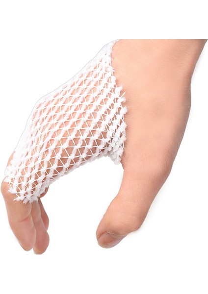 15MM 2m/rulo Gerilebilir Tıbbi Hemşirelik Acil Yardım Gazlı Bez Elastik Net Yara Pansuman Bandajı Kafa Dirsek Ayak Bileği Diz Yaralanmaları (Yurt Dışından)