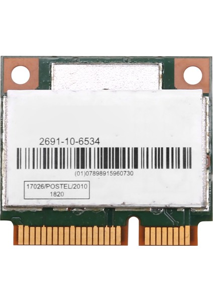 Kablosuz Ağ Kartı Atheros AR9832 AR5BHB116 2.4/5 Ghz Tek Çipli 300 Mbps 802.11N Mını Pcı-E Kablosuz Kart Wıfı (Yurt Dışından)