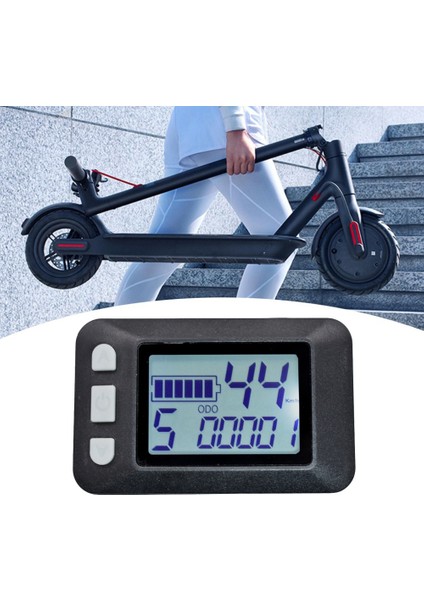 P9 LCD Ekran Kontrol Paneli LCD Ekran 24V 36V 48V 60V Elektrikli Bisiklet Ölçer Elektrikli Scooter Için LCD Ekran (Sm Fiş 5pın) (Yurt Dışından)