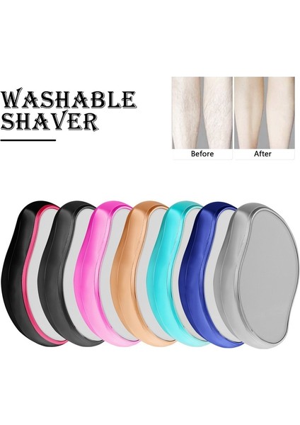 Gül Ağrısız Fiziksel Saç Çıkarıcı Güvenli Yeniden Kullanılabilir Vücut Epilasyon Aracı Kolay Temizlik Banyo Epilasyon Vücut Güzellik Silgi (Yurt Dışından) fırsatları