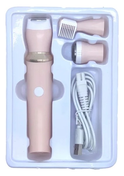 3012 4 In 1 Elektrikli Kaş Düzeltici Taşınabilir Saç Çıkarıcı Kadın Epilatör Burun Kulak Düzeltici Kaldırma Bayan Tıraş Makinesi Epilatör Ağrısız (Yurt Dışından)