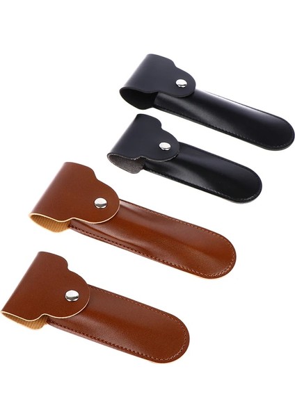 Jilet Durumda Seyahat Jilet Tutucu Kılıf Manuel Çift Kenar Emniyetli Jilet Jilet Deri 2 Renk Sıcak Satış (Yurt Dışından) fırsatları