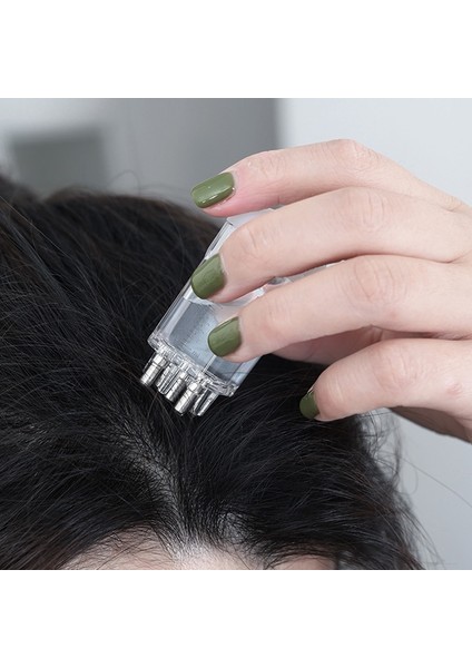 Yeni Gri Yeni Saç Derisi Sıvı Serum Yağı Aplikatör Tarak Saç Derisi Tedavisi Için Uçucu Yağ Sıvı Rehberlik Masaj Tarak Saç Büyüme (Yurt Dışından) fiyatları
