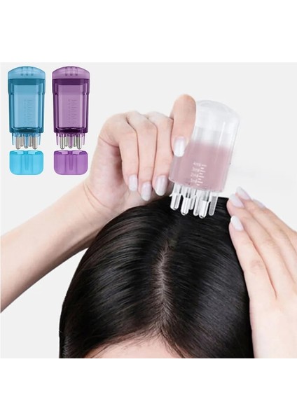 Yeni Gri Yeni Saç Derisi Sıvı Serum Yağı Aplikatör Tarak Saç Derisi Tedavisi Için Uçucu Yağ Sıvı Rehberlik Masaj Tarak Saç Büyüme (Yurt Dışından) indirimleri