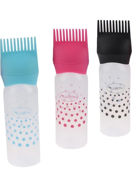 Gök Mavisi Sıcak 1 Adet 120 ml Saç Boyası Aplikatör Şişeleri Plastik Boyama Şampuan Şişesi Yağ Tarak Fırça Şekillendirici Aracı Saç Boyama Saç Araçları (Yurt Dışından) indirimleri