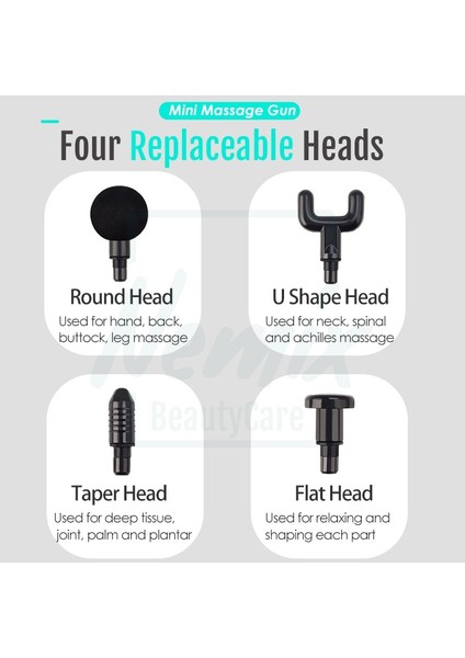 Boyun ve Sırt Için Siyah Masaj Tabancası Kas Masajı, Vücut Için Mini Masaj Tabancası, Fitness Sonrası Elektrikli Masaj Makinesi, Yeni Varış (Yurt Dışından) modelleri