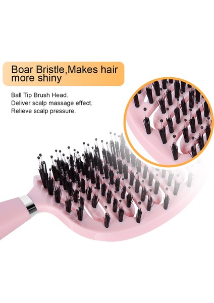 Style2-Blue Yeni Sürüm Hollow Out Saç Fırçası Saç Derisi Masaj Tarak Saç Şekillendirici Dolaşık Açıcı Tarak Kadınlar Için Dolaşık Açıcı Aracı Islak Kuru Kıvırcık Saç (Yurt Dışından) indirimleri