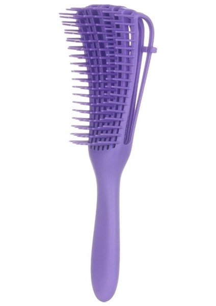 Mor Ayarlamak Saç Fırçası Saç Derisi Masaj Tarak Kadın Detangle Saç Fırçası Tarak Sağlık Tarak Salon Kuaförlük Şekillendirici Kıvırcık Tarak (Yurt Dışından)