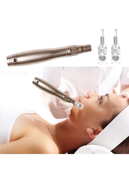 Yuvarlak Nano 10 Adet Derma Haddeleme Kalem Mym Mikro Iğne Kalemi Mikro Vida Bağlantı Noktası Iğne Kartuşu Bb Kızdırma Cihazı Kablolu Elektrikli Derma Araçları Mts (Yurt Dışından) indirimleri