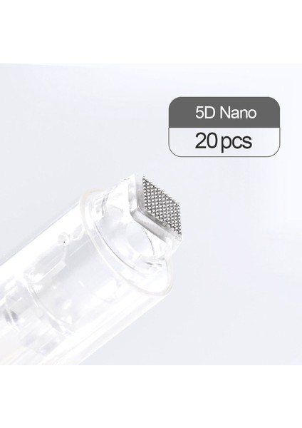 20 Adet-5d Nano 20 Adet Dr Kalem Ultima M5/M7/N2/E30 Iğne Kartuşları Değiştirilebilir Derma Damgası 140 Tek Kullanımlık Mikro Iğne Iğneleri Cilt Bakım Aracı (Yurt Dışından)