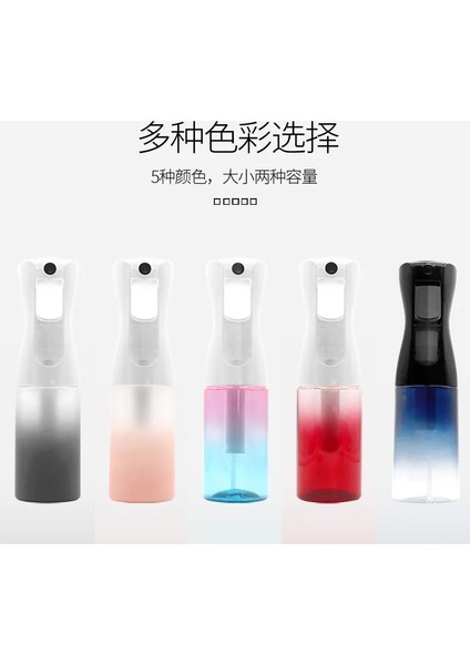 Pembe MAVI-300ML Kuaförlük Sprey Şişesi Salon Güzellik Şişesi Sürekli Püskürtücü Su Isıtıcısı Saç Kesimi Şekillendirici Doldurulabilir Şişeler Berber Şekillendiricialet (Yurt Dışından) fırsatları